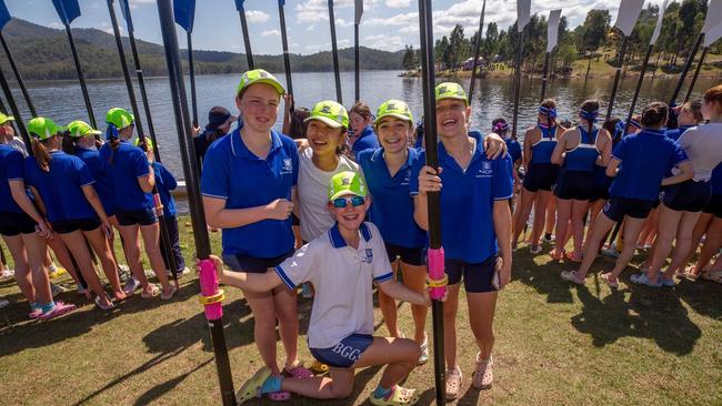 24.08.2024 - 2024 Brisbane Schoolgirl Rowing Association Championship. Photos by Stephen Archer.