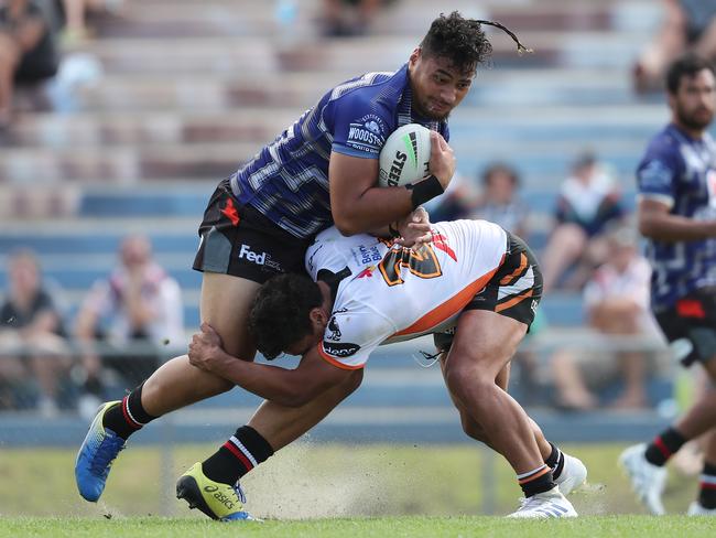 Eliesa Katoa has scored three tries for the Warriors since making his NRL debut earlier this season.