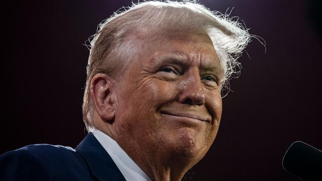 Former U.S. President Donald Trump speaks at the Faith &amp; Freedom Coalition's Road to Majority Policy Conference at the Washington Hilton. Picture: Samuel Corum/Getty Images/AFP