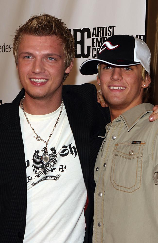 Aaron Carter is the younger brother of Backstreet Boys singer Nick Carter.