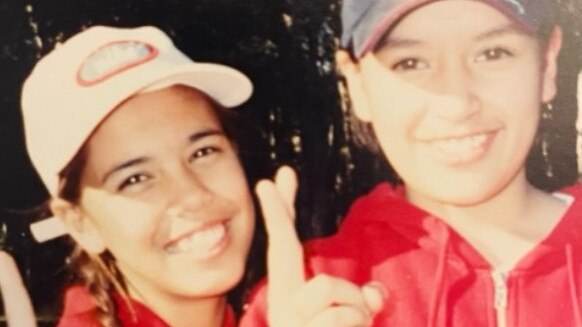 Jenny O'Donnell and Tessa Lloyd at a Legacy camp. Picture: Contributed