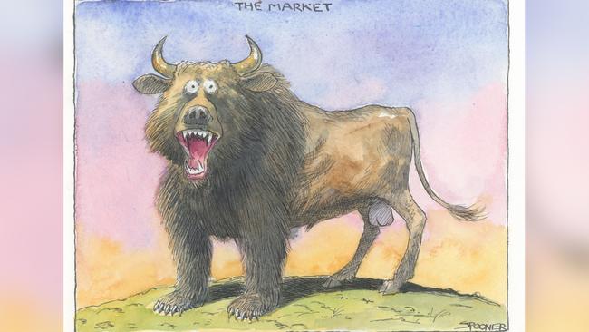 The Market. Illustration: John Spooner