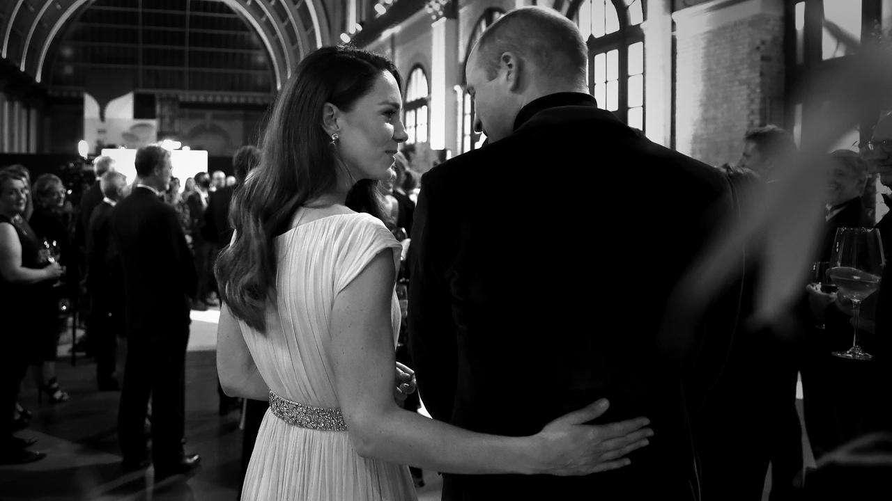 Kate and William backstage during the inaugural Earthshot Prize Awards 2021 at Alexandra Palace on October 17, 2021 in London. Picture: Chris Jackson/Getty Images