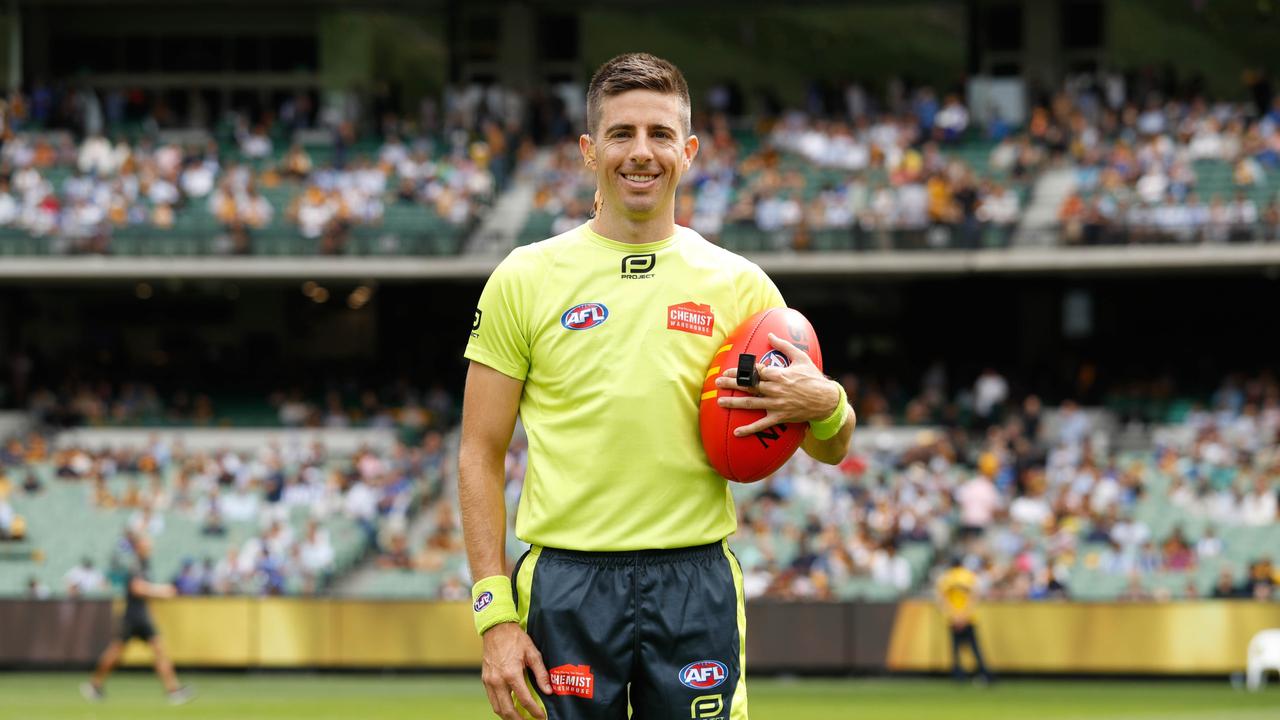 AFL umpire Michael Pell. Picture: Dylan Burns/AFL Photos