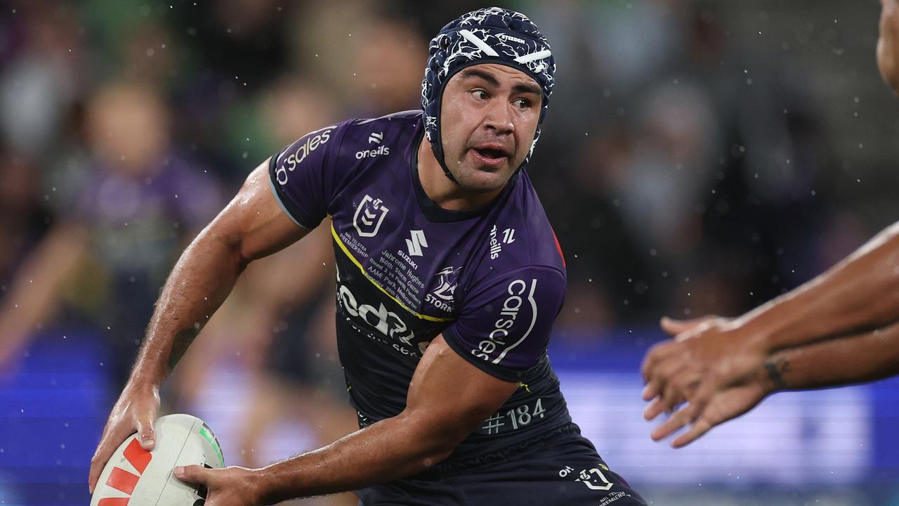 Jahrome Hughes has poured cold water on a potential move to join the Bears in 2027. Picture: Daniel Pockett/Getty Images