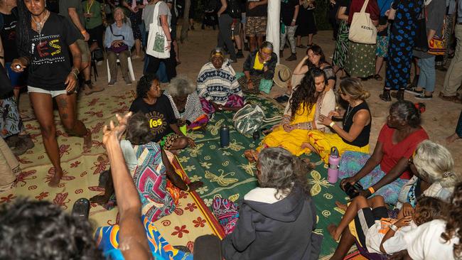 Gapan Gallery at day one of Garma Festival on Friday August 2023. Picture: Pema Tamang Pakhrin