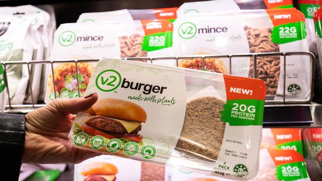 The cost of plant-based v2mince and v2burger is about the same price as regular mince.