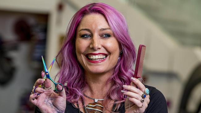 Bromwyn Corrigan, owner of Chameleon New Age Salon, Surfers Paradise. Picture: Jerad Williams