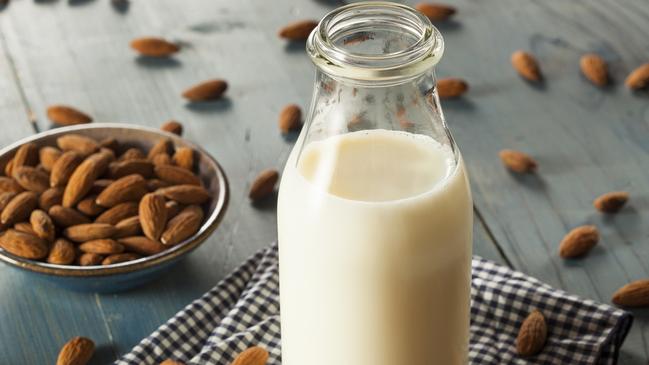 Almond milk is not an appropriate milk substitute for children, Dr Fuller says.