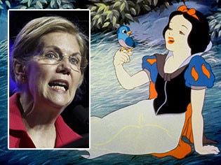 Elizabeth Warren's DNA test result puts her in the same category as Snow White.