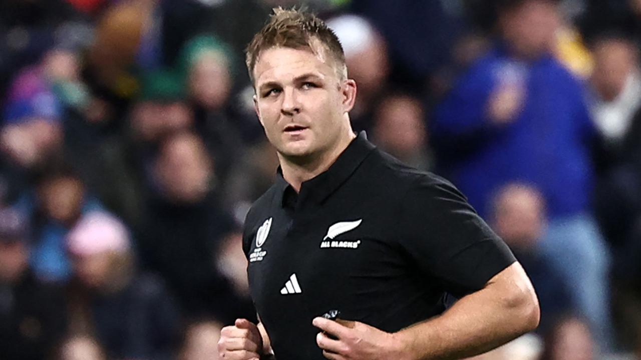 Sam Cane was given a red card in the World Cup final. Picture: AFP Images