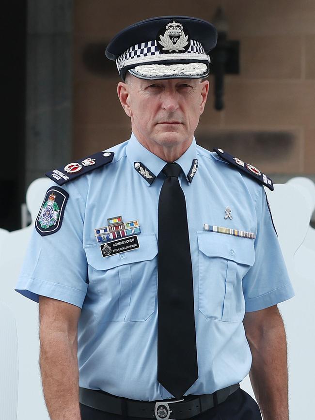 Police Commissioner Steve Gollschewski and police minister Dan Purdie are in talks over the youth crime taskforces.