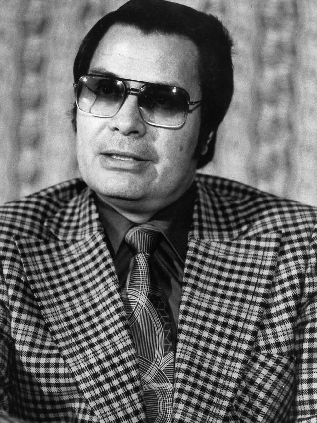 Reverend Jim Jones, pastor of the Peoples Temple in San Francisco in 1976.