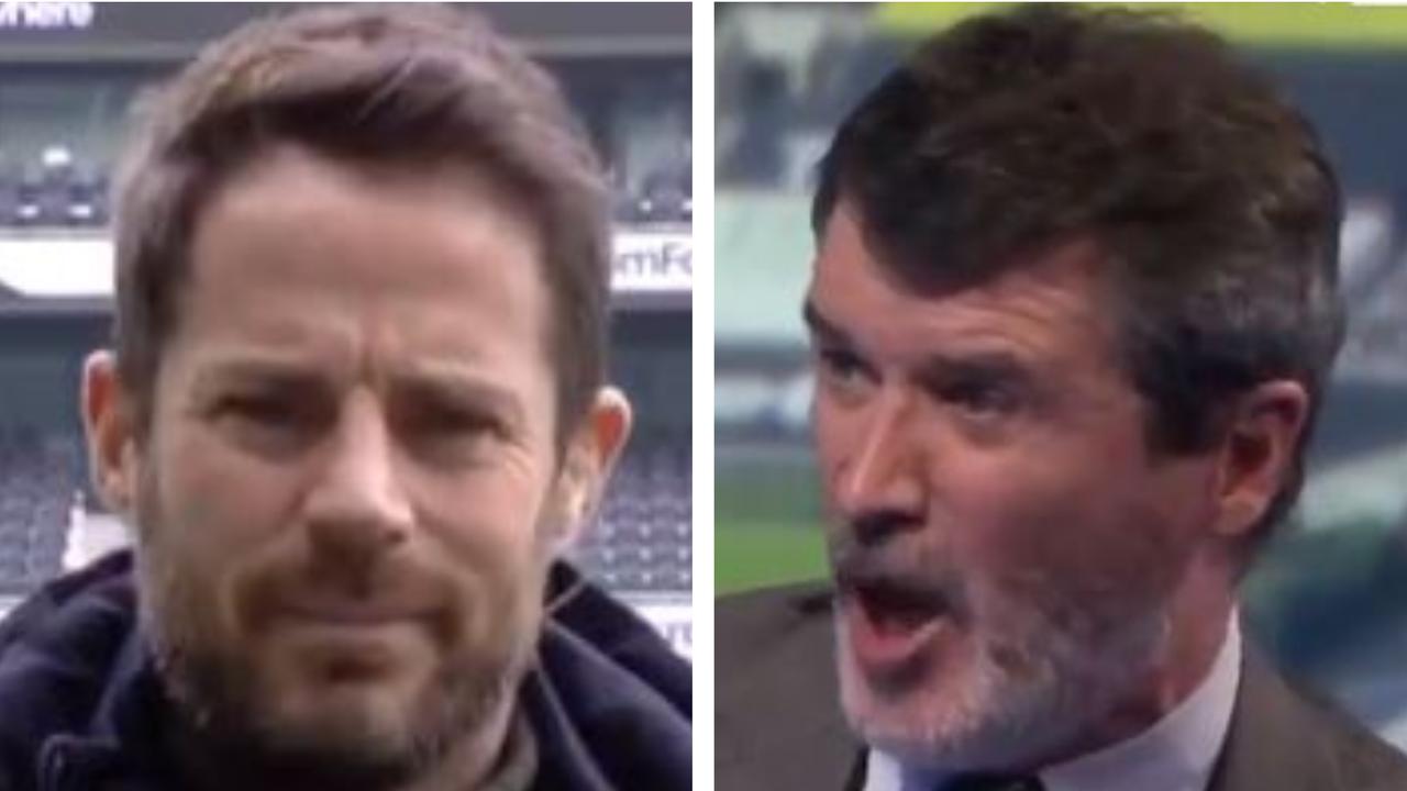 Roy Keane and Jamie Redknapp went head-on.