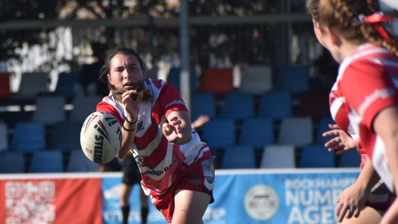 Rockhampton Rugby League open womenâ&#128;&#153;s semi-final, Wallabys versus Emu Park, Browne Park, July 22, 2023.