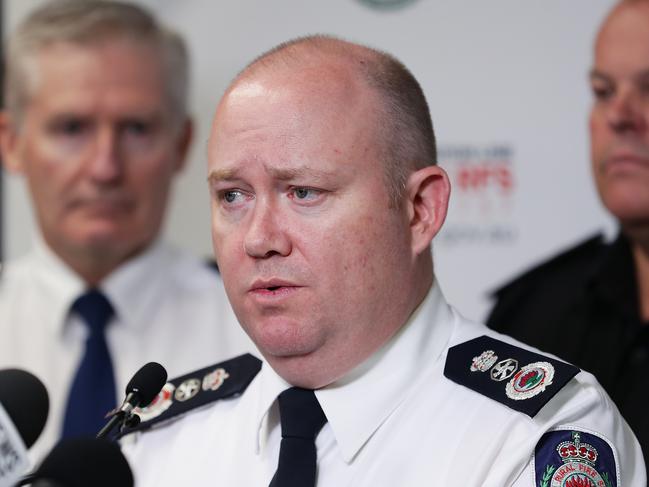 NSW Rural Fire Service Commissioner Shane Fitzsimmons. Picture: Getty