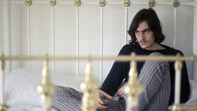 James Taylor, Apple Records artist, in 1968. Picture: Supplied