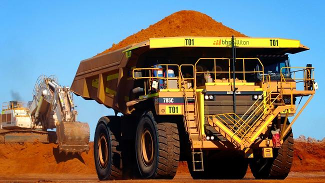 epa03367013 Undated handout photo supplied by BHP Billiton 27 June 2008 showing operations at its Ravensthorpe nickel mine in...