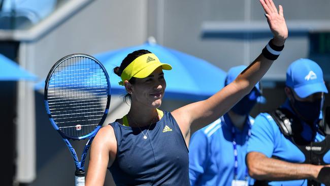 Spain's Garbine Muguruza. Picture: Paul Crock / AFP