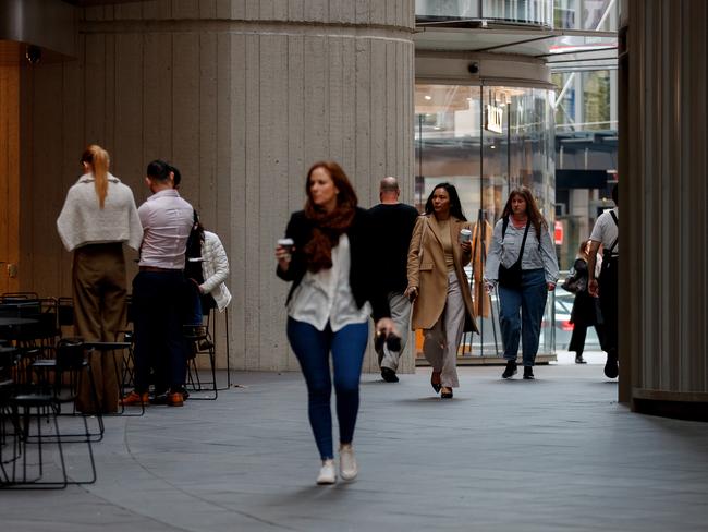 SYDNEY, AUSTRALIA - NewsWire Photos JUNE 4, 2024: General vision of Sydney CBD and ASX. The ABS is due to release National Accounts today expected to show growth in the economy was Ãvery weakÃ for the March quarter. Picture: NewsWire / Nikki Short