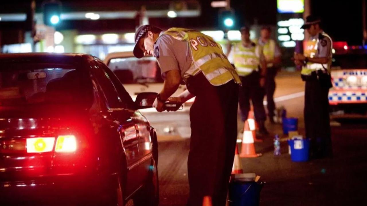 Queensland Police conduct a random breath testing operation. Picture: Supplied.