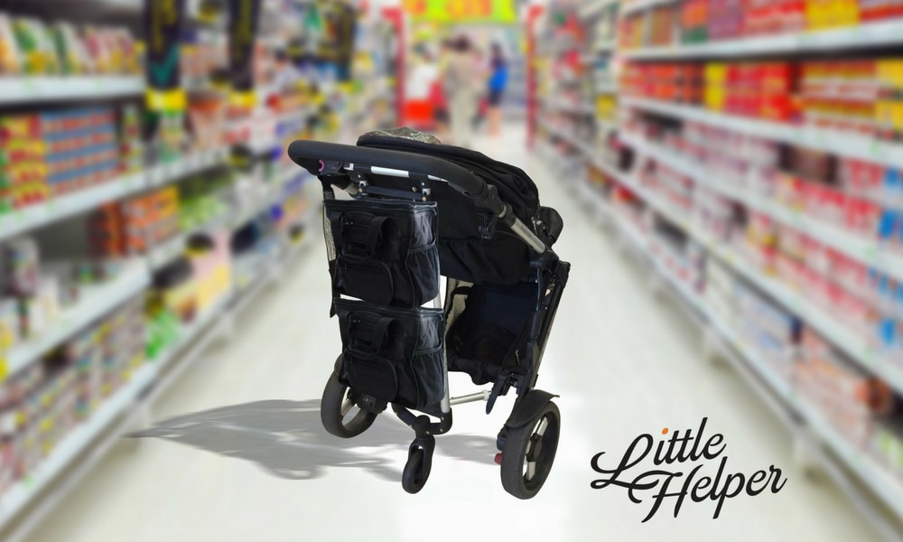 Shopping with a pram on sale