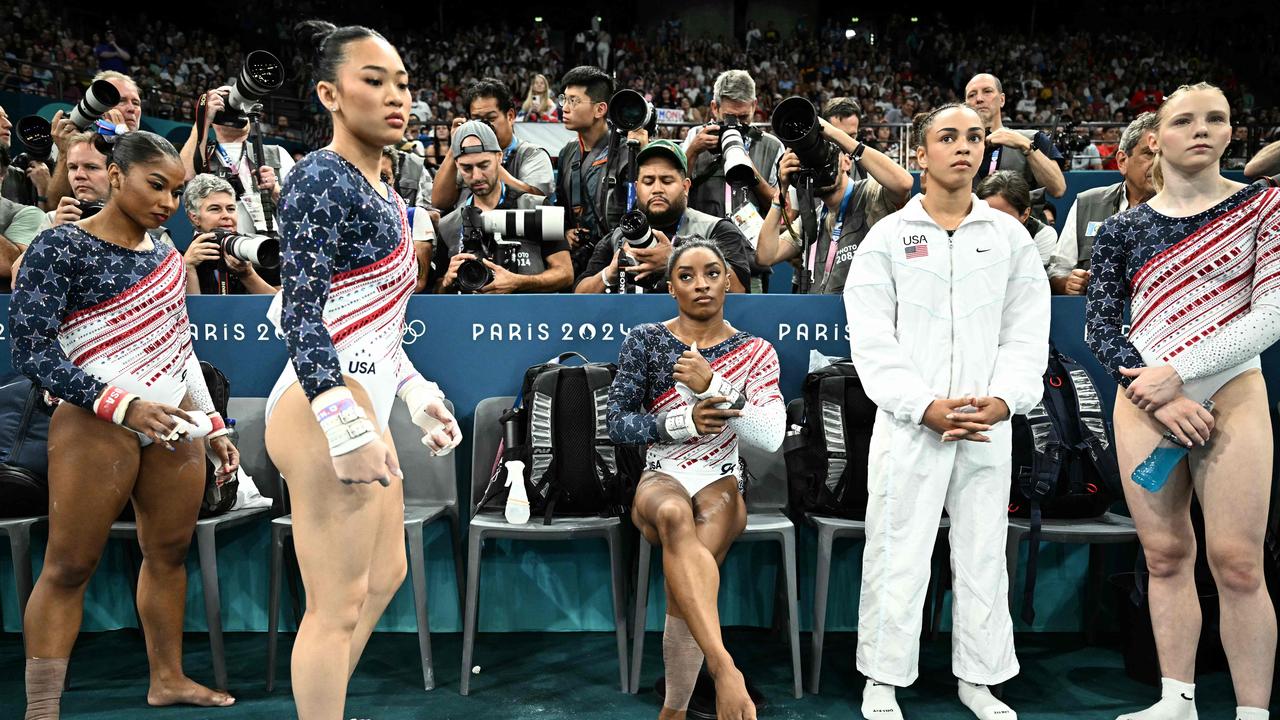 Biles attacked teammate in aftermath of gold
