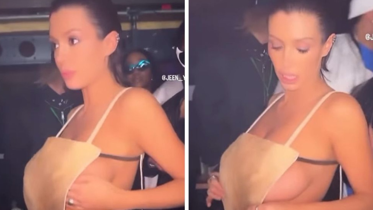 Kanye West's wife Bianca Censori exposes NSFW body part in nearly