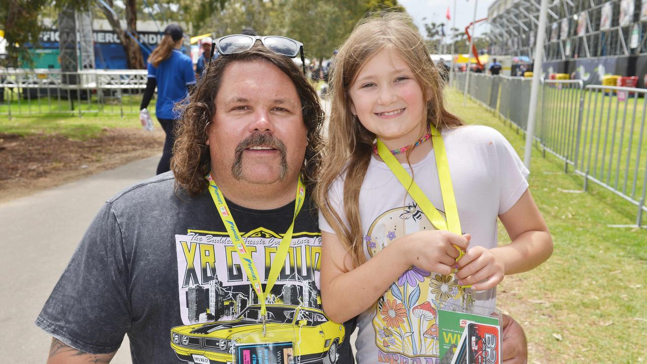 Fans at the Vailo Adelaide 500. Picture: Brenton Edwards