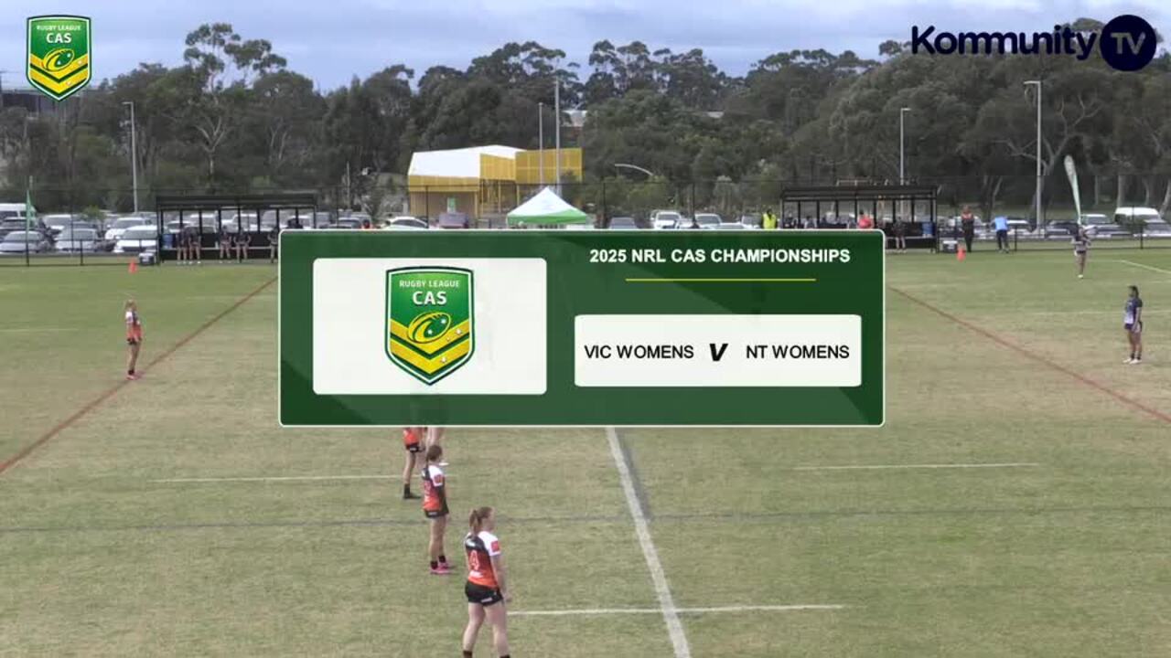 Replay: Victoria v Northern Territory (Womens) — 2025 NRL CAST Championships Day 2