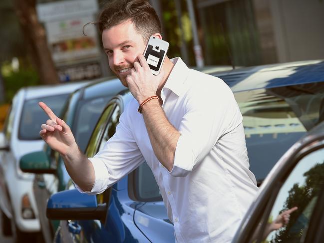 Sam Bool, Uber general manager, Queensland promotes the benefits for users of Uber after Labor promises to make Uber legal if they are elected.