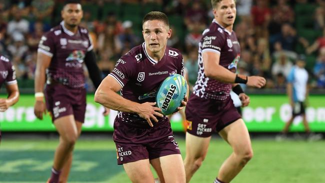 Luke Metcalf shone for the Sea Eagles. Picture: Grant Trouville/NRL Photos