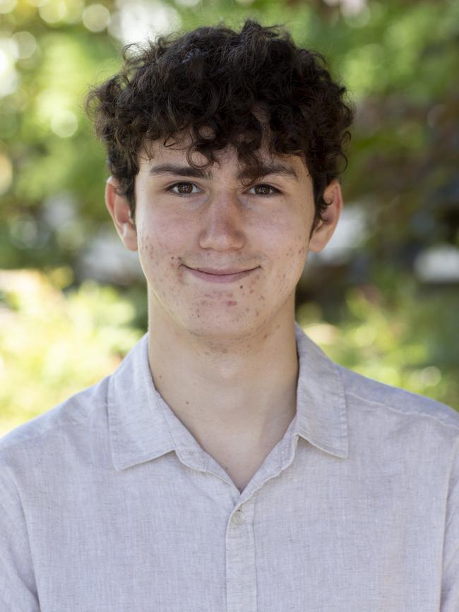 Elian Viteri, Unley High. Picture: Brett Hartwig