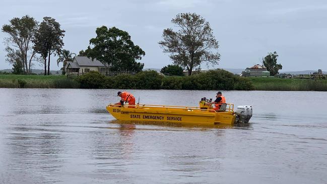 Flooding at Port Stephens. Picture: Facebook/Port Stephens SES Unit.