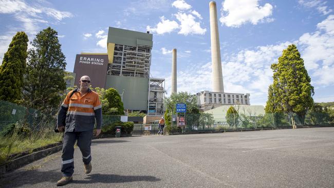 Shayn Sayer, outside Eraring power station, between Sydney and Newcastle in NSW. Picture: Liam Mendes / The Australian