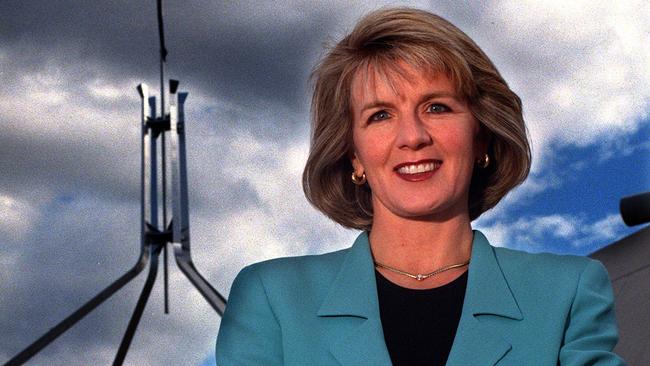 Julie Bishop in Canberra in 1999. Picture: David Crosling.