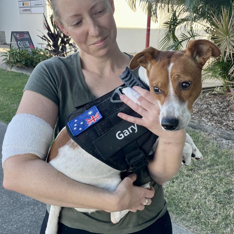 Ms Snooks said she is now fearful about walking Gary at her local beach where she exercised him every day. Picture: Janessa Ekert