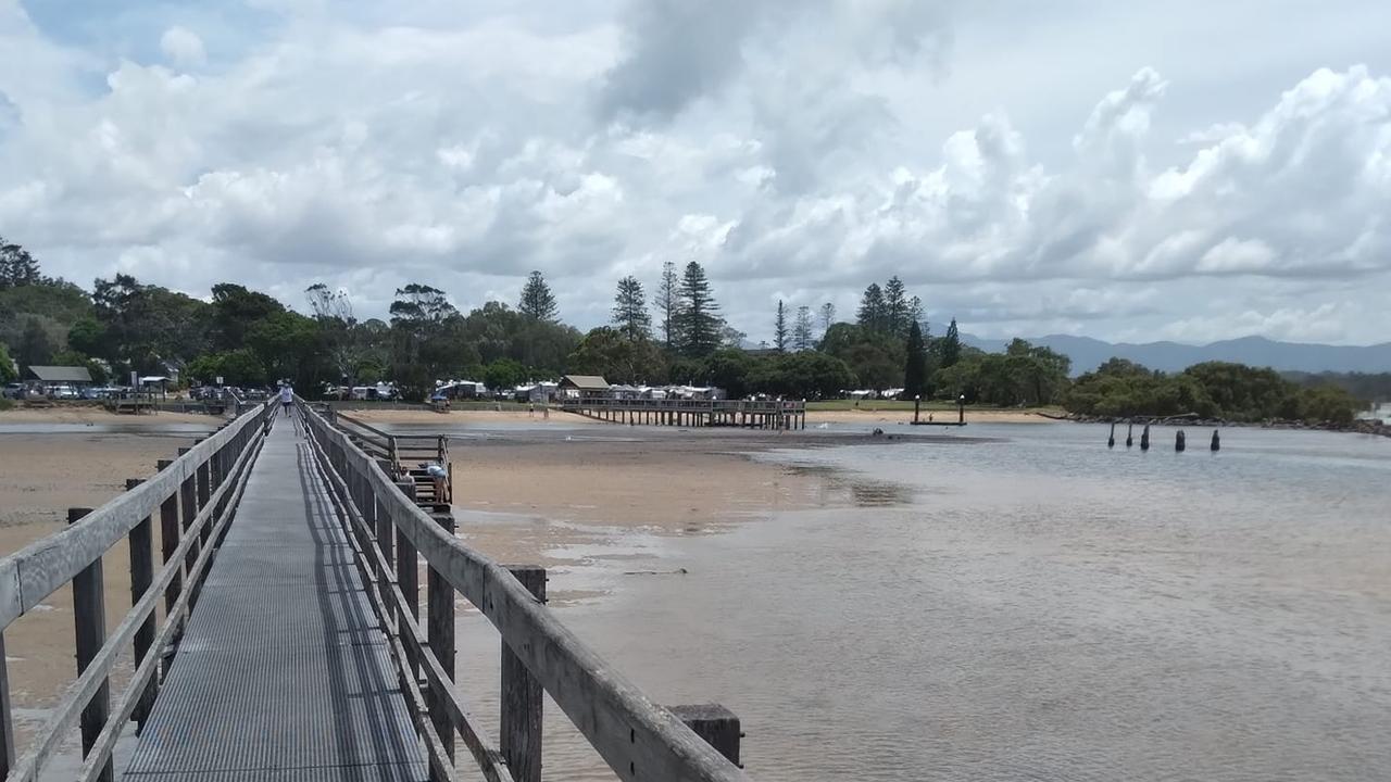 Urunga boardwalk snapped by Karen Cooper.