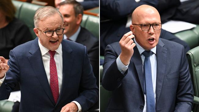 Prime Minister Anthony Albanese and Opposition Leader Peter Dutton.