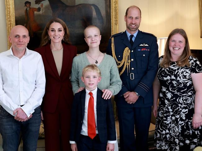 Prince William and Princess Catherine with Liz Hatton and her family. Picture: Instagram/ @princeandprincessofwales