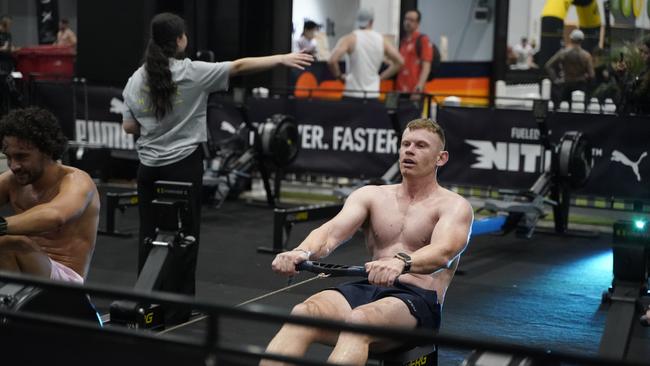 10000 athletes put their fitness to the test in a massive Hyrox competition this weekend (14-15 Dec) at Melbourne Exhibition and Convention Centre. Picture Valeriu Campan