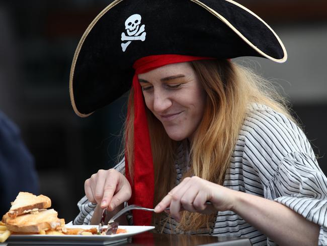 Enjoying the day at the Seafarers Festival at the Bellerive Boardwalk. Picture: MATT THOMPSON