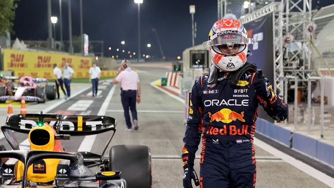 Red Bull Racing's Dutch driver Max Verstappen led the way in qualifying. (Photo by Giuseppe CACACE / AFP)