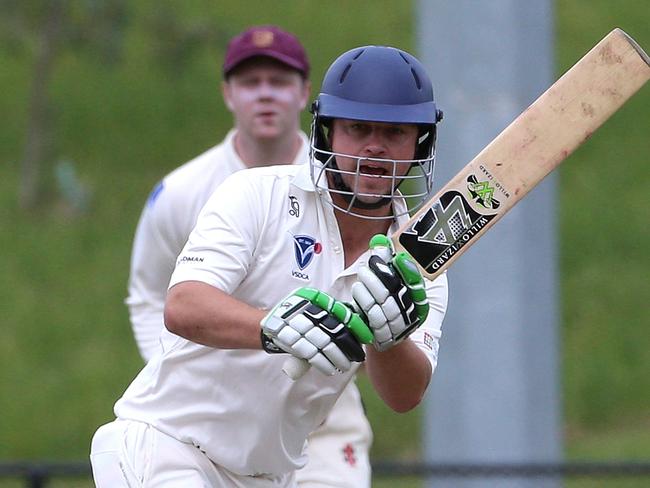 Ryan Pearson scored his second hundred of the season on Saturday. Picture: Hamish Blair