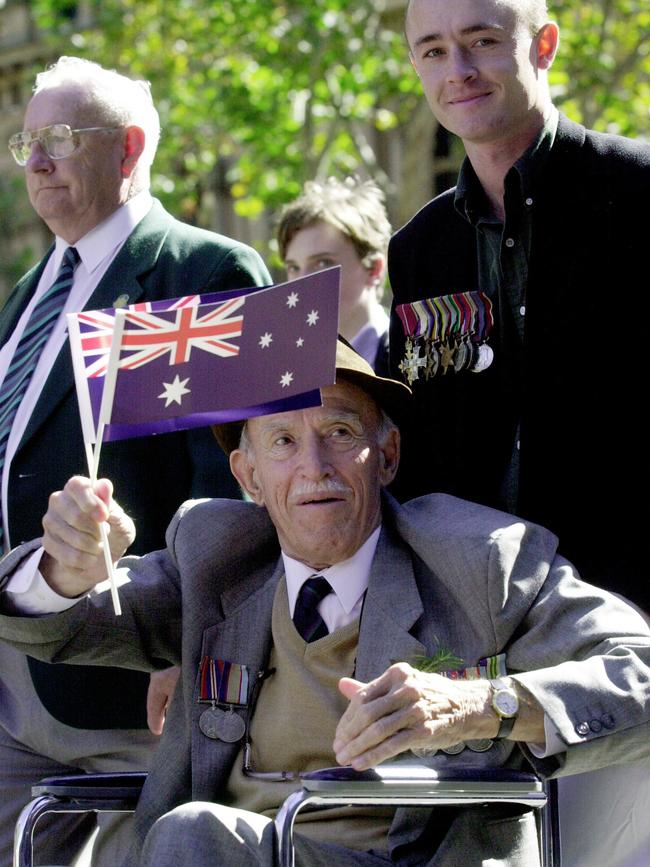 Ex-servicemen and women from World War II