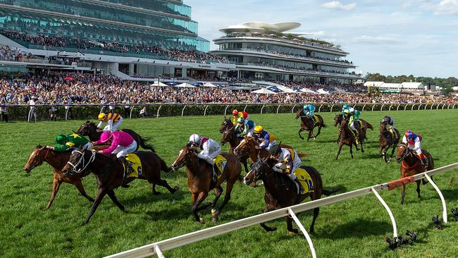 Fans will return to Flemington Racecourse for the Melbourne Cup carnival in 2021. Picture: Albert Perez