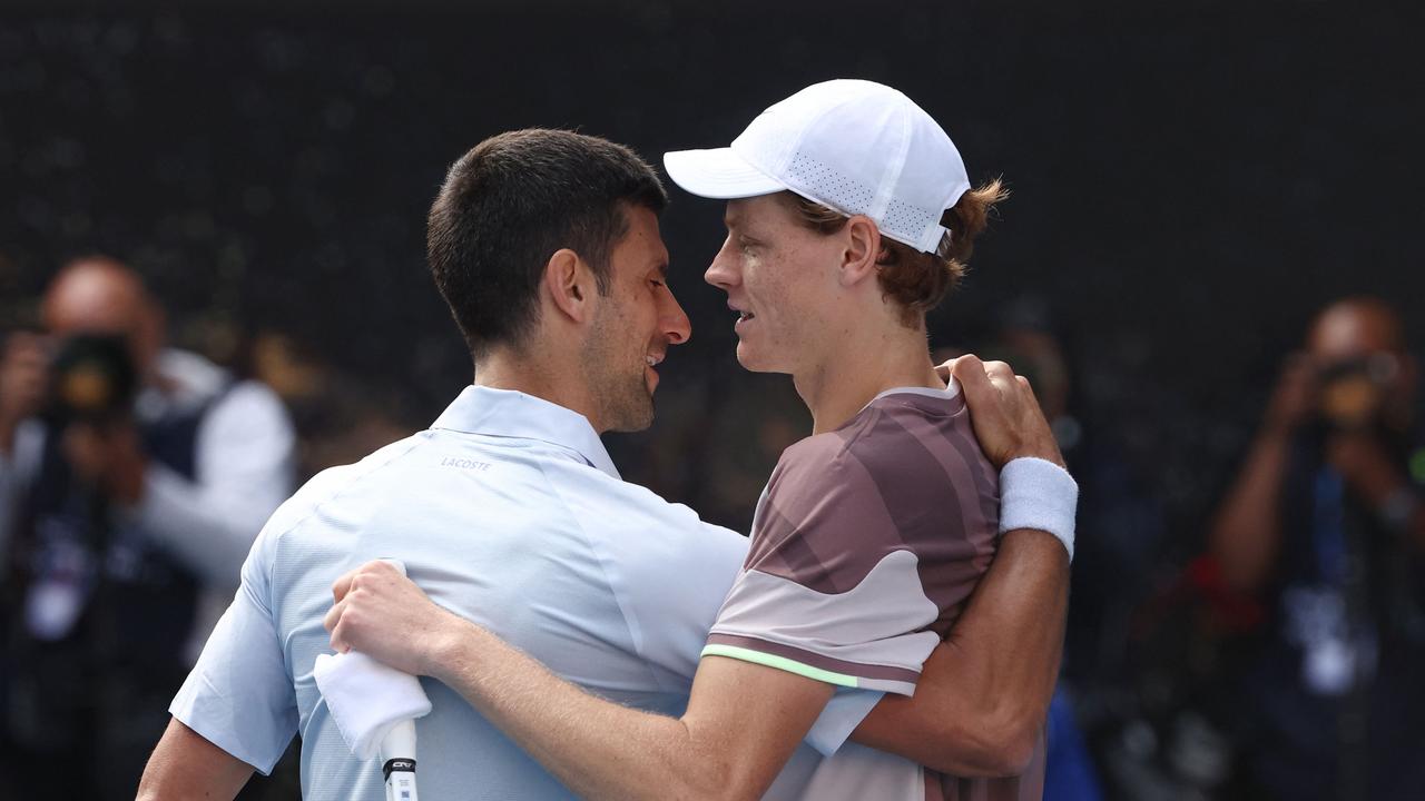 Jannik Sinner signalled his true arrival as a grand slam force in stunning fashion. (Photo by David GRAY / AFP)