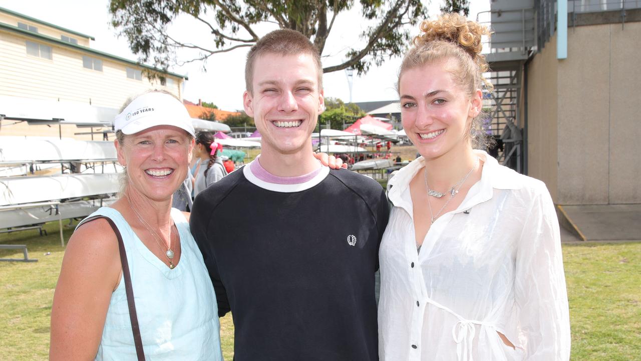 144th Barwon Regatta: Mia Pithie, Zach Timmins and Brooke Pithie Picture: Mark Wilson