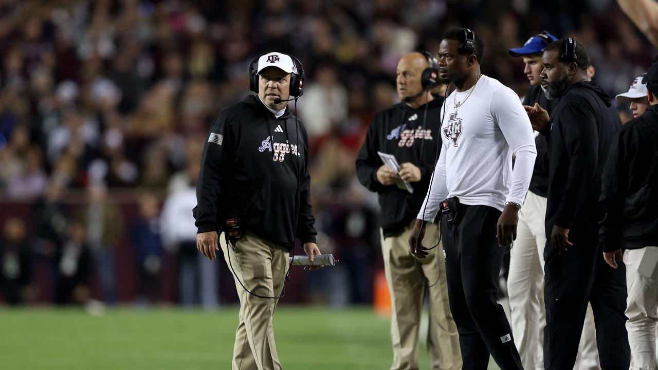 Texas A&amp;M fired by Texas A&amp;M, who has eight years left on his contract, will receive a buyout upward of $75 million. Picture: AFP