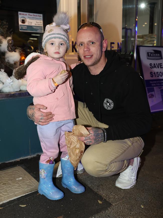 MELBOURNE, AUSTRALIA - JULY 26 2024 Isobella and Beau Attend the Gippsland SnowFest held in Warragul. Picture: Brendan Beckett